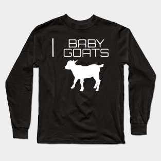 Baby Goats - Dark Long Sleeve T-Shirt